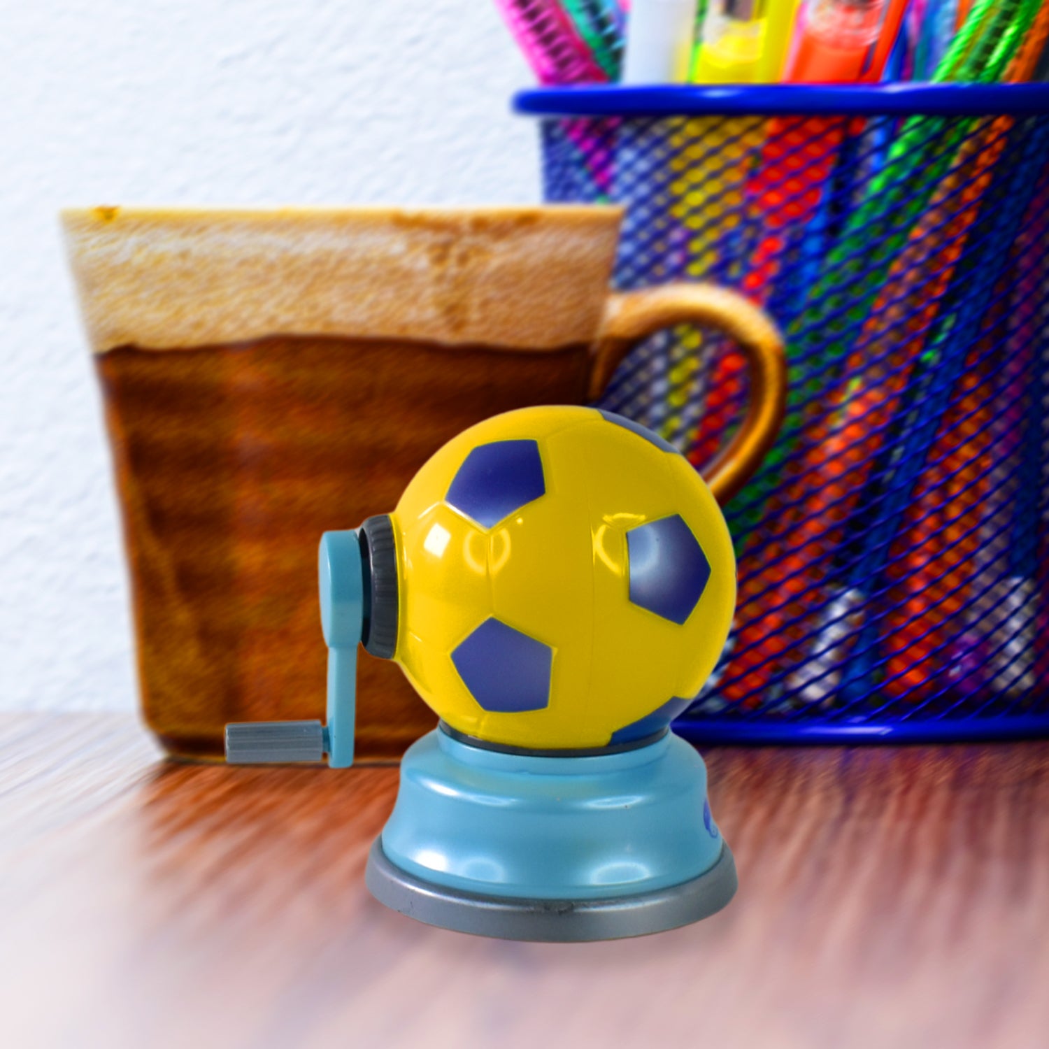 Football Design Pencil Sharpener (1 Pc) Football Design Pencil Sharpener (1 Pc)